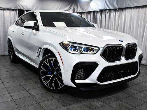 Mineral White Metallic 2021 BMW X6 M Base