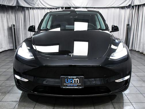 Solid Black 2021 Tesla Model Y Long Range Dual Motor All-Wheel Drive
