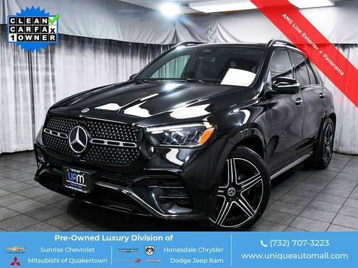 Black 2025 Mercedes-Benz GLE 350 4MATIC