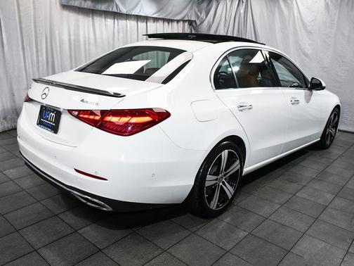 White 2023 Mercedes-Benz C-Class C 300 4MATIC