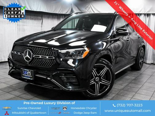Black 2025 Mercedes-Benz GLE 350 4MATIC SUV