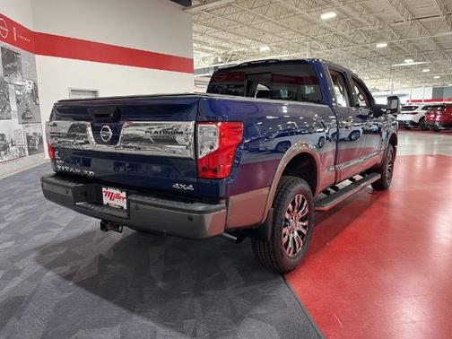 Gray 2016 Nissan Titan XD Platinum Reserve