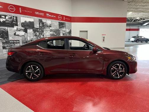 Rosewood Metallic 2025 Nissan Sentra SV