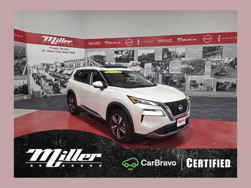 White 2023 Nissan Rogue SL