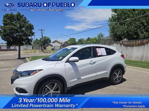 Platinum White Pearl 2022 Honda HR-V EX