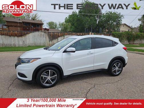 Platinum White Pearl 2022 Honda HR-V EX
