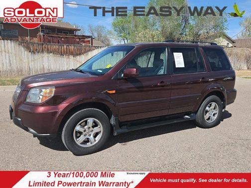Dark Cherry Pearl 2008 Honda Pilot EX
