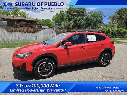 Pure Red 2023 Subaru Crosstrek Premium