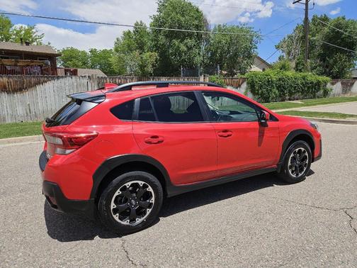 Pure Red 2023 Subaru Crosstrek Premium