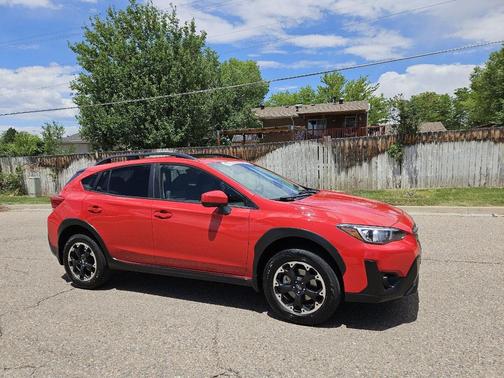Pure Red 2023 Subaru Crosstrek Premium