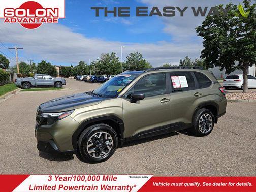 Autumn Green Metallic 2025 Subaru Forester Premium