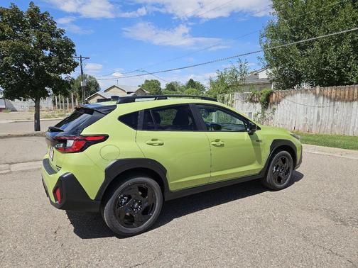 Citron Yellow Pearl 2026 Subaru Crosstrek Hybrid Base
