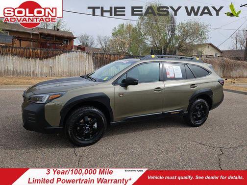 Autumn Green Metallic 2022 Subaru Outback Wilderness