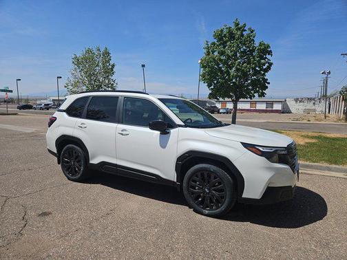 Crystal White Pearl 2026 Subaru Forester Sport