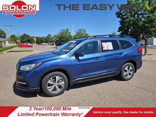 Abyss Blue Pearl 2020 Subaru Ascent Premium 7-Passenger