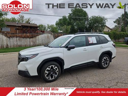 Crystal White Pearl 2026 Subaru Forester Premium