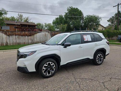 Crystal White Pearl 2026 Subaru Forester Premium