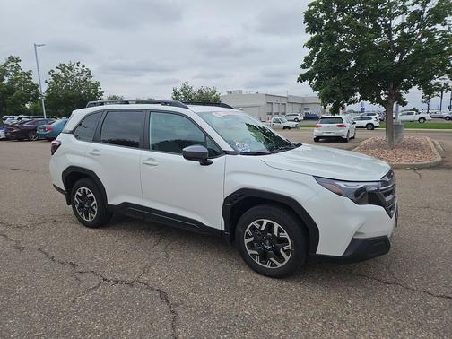Crystal White Pearl 2026 Subaru Forester Premium