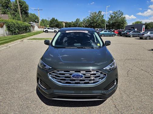 Forged Green 2023 Ford Edge Titanium