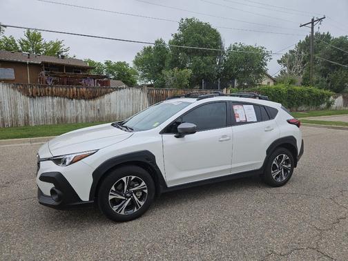 Crystal White Pearl 2024 Subaru Crosstrek Premium