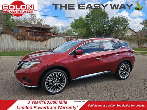 Cayenne Red Metallic 2016 Nissan Murano Platinum