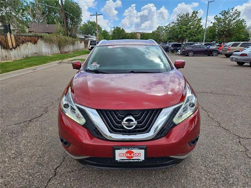 Cayenne Red Metallic 2016 Nissan Murano Platinum