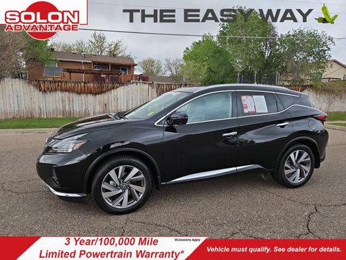 Magnetic Black Pearl 2021 Nissan Murano SL Intelligent AWD
