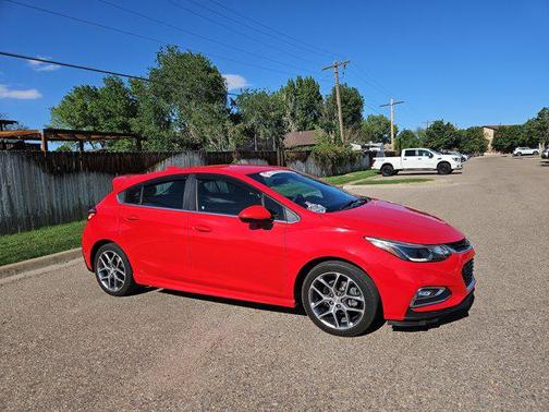 Red Hot 2017 Chevrolet Cruze LT