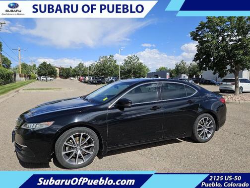 Black 2017 Acura TLX w/Technology Package