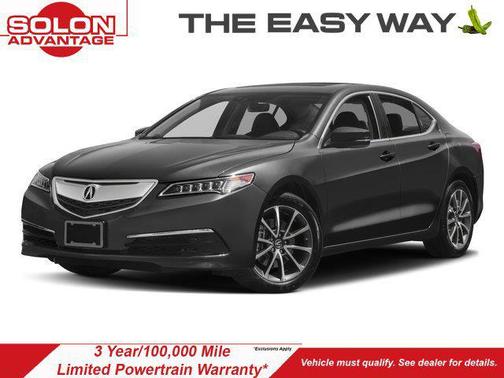 Black 2017 Acura TLX w/Technology Package