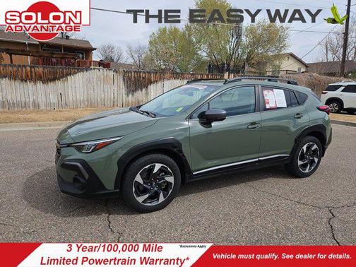 Alpine Green 2024 Subaru Crosstrek Limited