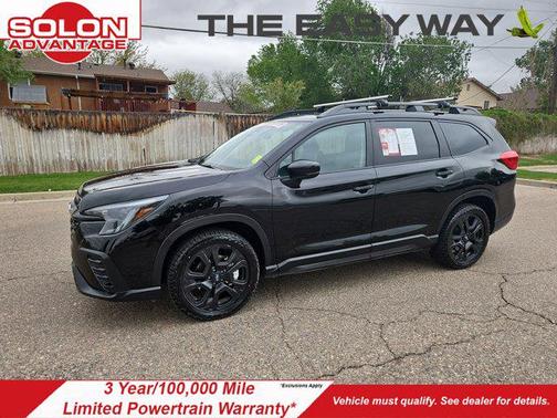 Crystal Black Silica 2024 Subaru Ascent Onyx Edition Limited 7-Passenger