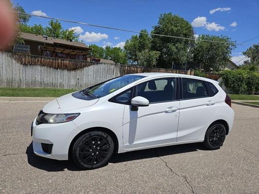 White Orchid Pearl 2016 Honda Fit LX