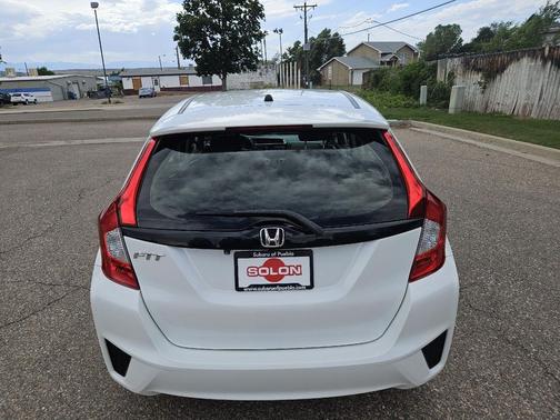 White Orchid Pearl 2016 Honda Fit LX