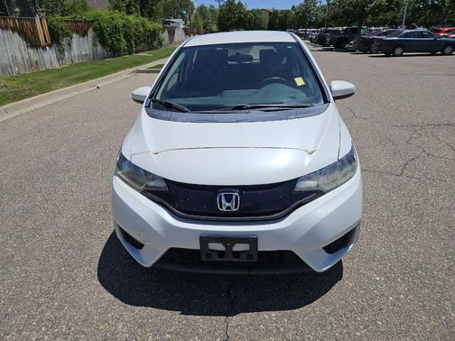 White Orchid Pearl 2016 Honda Fit LX