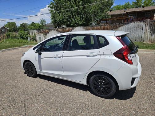 White Orchid Pearl 2016 Honda Fit LX
