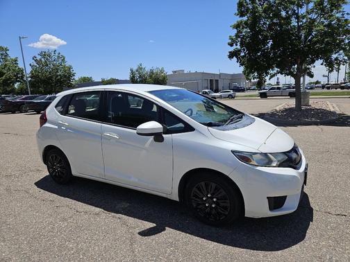 White Orchid Pearl 2016 Honda Fit LX