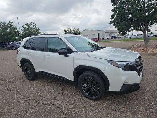 Crystal White Pearl 2026 Subaru Forester Sport