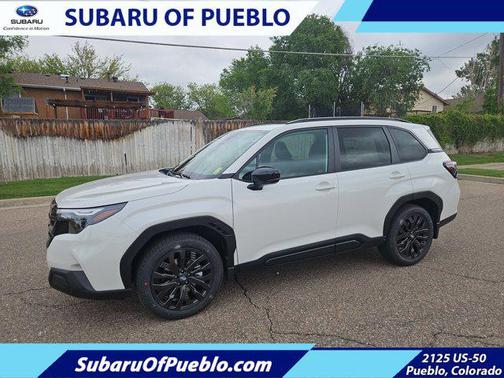 Crystal White Pearl 2026 Subaru Forester Sport