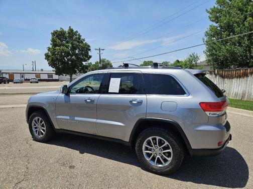 Billet Silver Metallic Clearcoat 2015 Jeep Grand Cherokee Limited