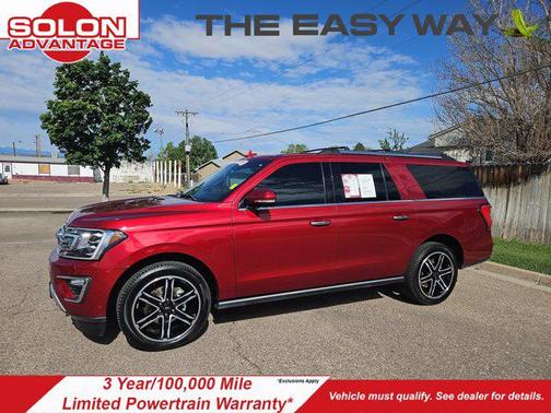 Ruby Red Metallic Tinted Clearcoat 2019 Ford Expedition Max Limited
