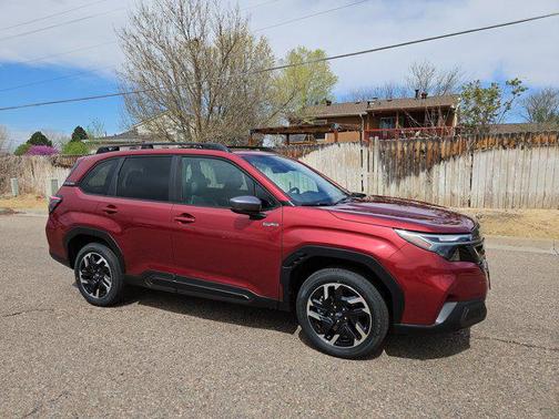 Crimson Red Pearl 2026 Subaru Forester Hybrid Limited