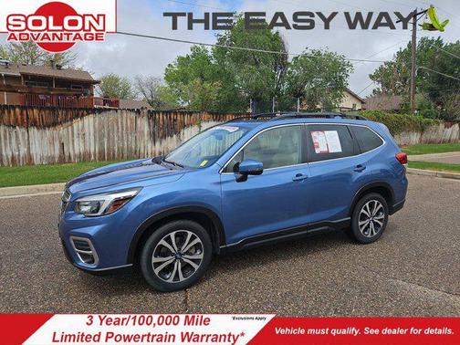 Horizon Blue Pearl 2021 Subaru Forester Limited