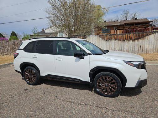 Crystal White Pearl 2026 Subaru Forester Sport