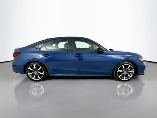 Blue Lagoon Pearl 2025 Honda Civic Hybrid Sport