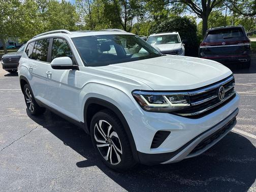 Pure White 2023 Volkswagen Atlas 3.6L SEL