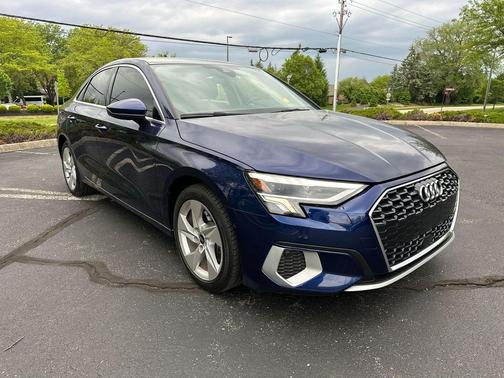 Navarra Blue Metallic 2023 Audi A3 Premium