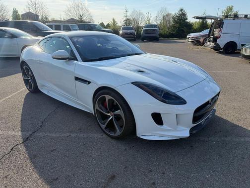Polaris White 2017 Jaguar F-TYPE R