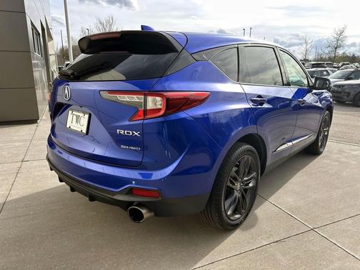 Apex Blue Pearl 2021 Acura RDX A-Spec