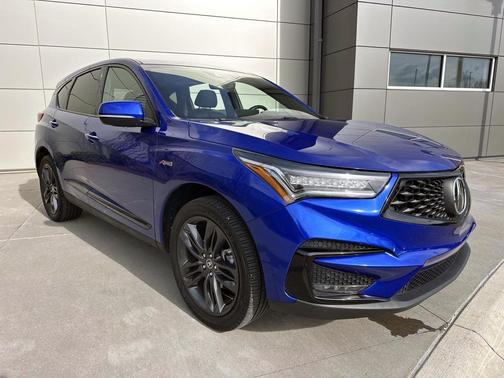 Apex Blue Pearl 2021 Acura RDX A-Spec
